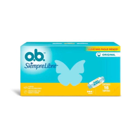 Ob Tampones Original Medio X 16 Unidades