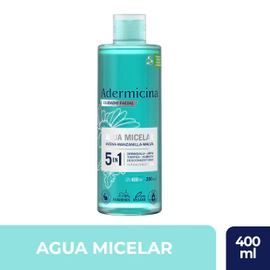 Adermicina Cuidado Facial Agua Micelar 5 En 1 400ml 200 Usos