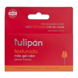 Tulipan Preservativo Latex Texturado 12 Unidades