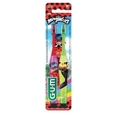 Gum Ladybug Cepillo Suave X2