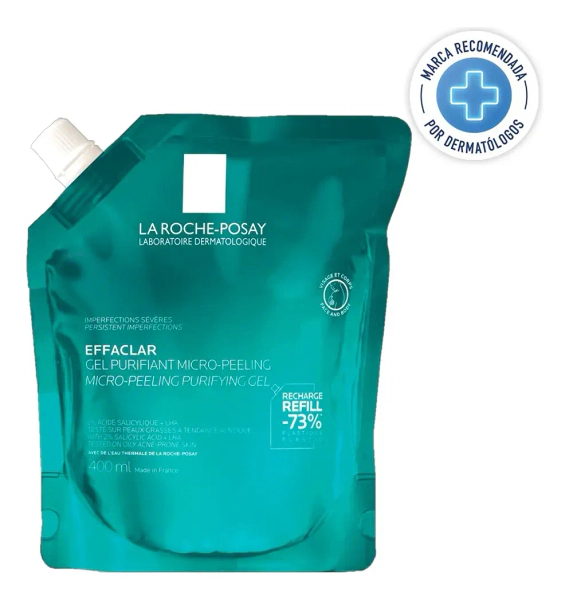 La Roche Posay Effaclar Gel Microexfoliante Refill 400ml