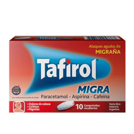 Tafirol Migra 10 Comprimidos