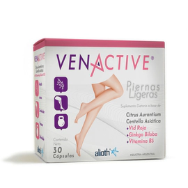 Venactive Piernas Ligeras Centella Asiática30 cápsulas