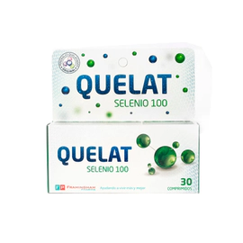Quelat Selenio 100 Minerales Suplemento Antioxidante X 30