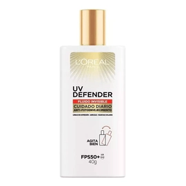 Protector Solar L'Oreal Paris Uv Defender Fluido Invisible FPS50+