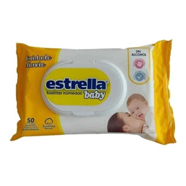 Estrella Baby Toallitas Húmedas Cuidado Diario 50u