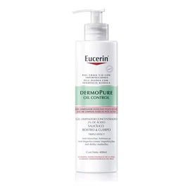 Gel Limpiador Concentrado Eucerin DermoPure Triple Effect x 400 ml