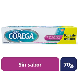 Ultra Corega Crema Adhesiva Para Protesis Sin Sabor 70g