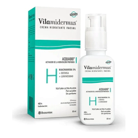 Crema Facial Vitamidermus Hidratante 80ml Piel Sensible