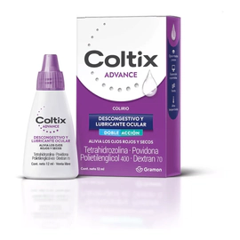 Coltix Advance Colirio Descongestivo Y Lubricante X 12ml