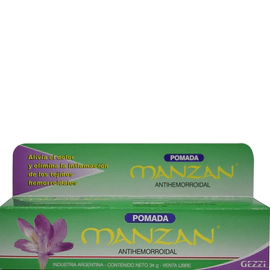 Manzan Pomada Antihemorridal 34g