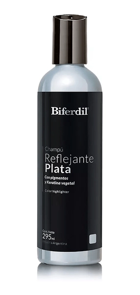 Shampoo Reflejante Plata Biferdil 295ml