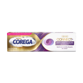 Adhesivo Prótesis Dentales Ultra Corega Connect+ 40g