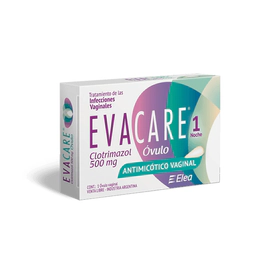 Evacare Óvulos Tratamiento de las Infecciones Vaginales 1 óvulo