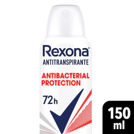 Antitranspirante Rexona Antibacterial Protection Mujer Desodorante Aerosol 150ml