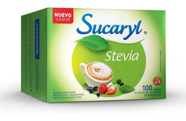 Sucaryl Stevia Edulcorante X 100 Sobres