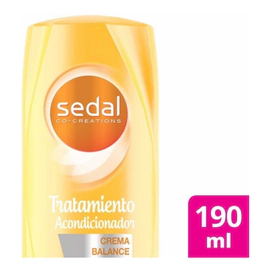 Sedal Crema Balance Acondicionador X 190 Ml