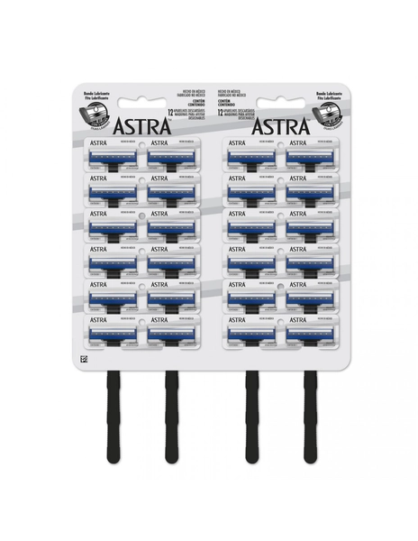 Astra Maquina De Afeitar Descartable Hrdc 2 Hojas 24 Unidades