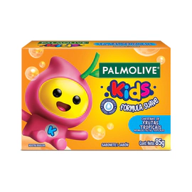 Jabón En Barra Palmolive Kids Frutas Tropicales 85g