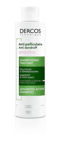 Shampoo para el cuero cabelludo sensible anticaspa 200ml de Vichy
