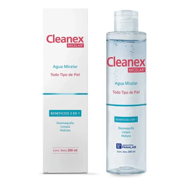 Cleanex Agua Micelar 3 En 1 200ml