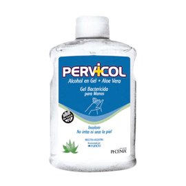 Pervicol Alcohol en Gel Incoloro con Aloe Vera 250ml