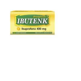 Ibutenk 400mg Ibuprofeno Analgésico 10 comprimidos