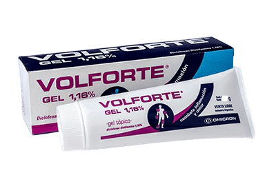 Antiinflamatorio Volforte Gel 1.16% Analegésico Diclofenac 50g