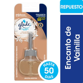 Aromatizante Glade Aceites Naturales Encanto De Vainilla