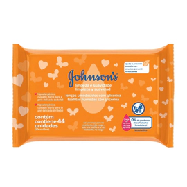 Johnson's Baby Toallitas Humedas Limpieza & Suavidad 44uds