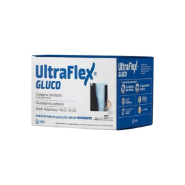 Ultraflex Gluco Colágeno Glucosamina Ac. Hialurónico 15 Sob.