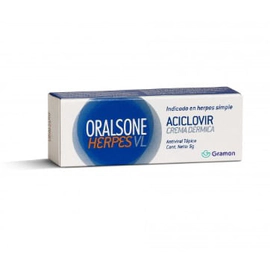 Oralsone Herpes VL crema x5 gr