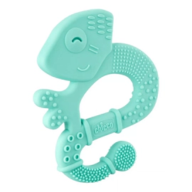 Mordillo Chicco Silicone Super Soft Iguana 2m+ Celeste