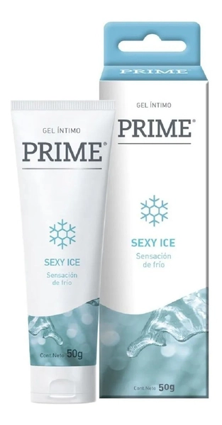 Prime Sexy Ice Gel Lubricante Placer Femenino Sensual 50g
