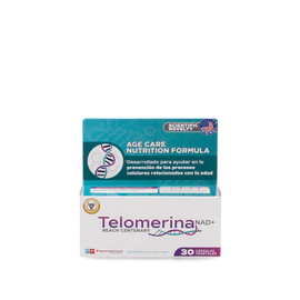 Telomerina Nad+ Longevidad 30 Capsulas Vegetales