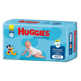 Huggies Protect Plus Pañales Unisex M 44 unidades
