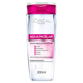 Loreal Agua Micelar Limpieza 5 En 1 Todo Tipo Piel X 200ml