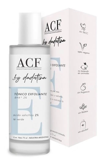 Acf By Dadatina Tónico Exfoliante Loción Facial X 75ml
