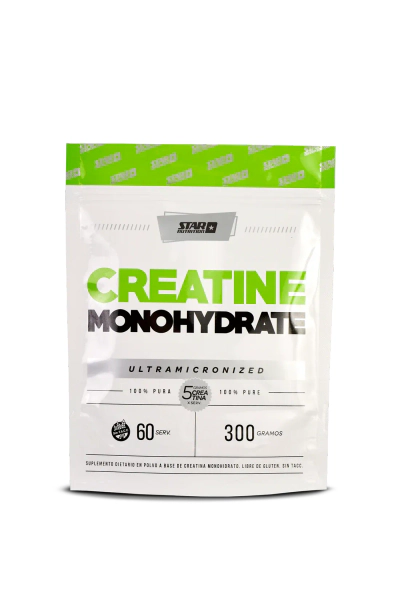 Star Nutrition Creatina Monohidratada 300 Gr - Doypack Sin sabor