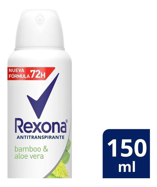 Rexona Bamboo Y Aloe Vera Women Antitranspirante Aero 150 Ml