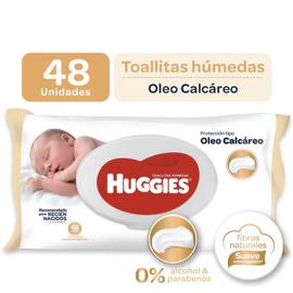Huggies Toallitas Humedas Oleo Calcáreo X 48 Unidades