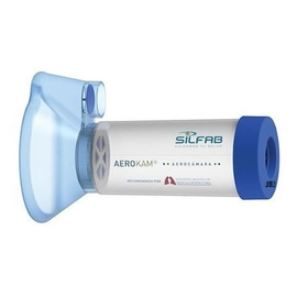 Silfab Aerocámara Adultos Con Mascara Sistema Bivalvular