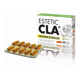Estetic Cla 30 Cáps Blandas - Ayuda A Reducir Grasa Corporal