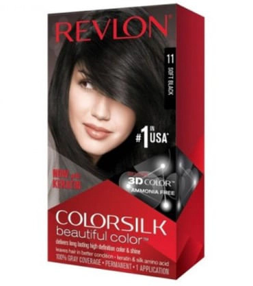 Tintura Revlon Colorsilk Beautiful Color Tono 11 Negro Suave