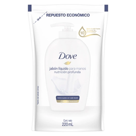 Dove Beauty Cream Wash Manos Jabon Liquido Repuesto X 220ml