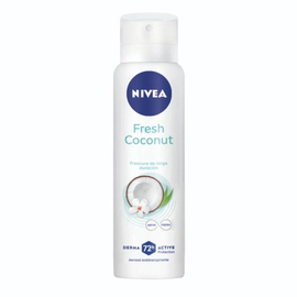 Desodorante antitranspirante femenino NIVEA Fresh Coconut en Aerosol x 150 ml