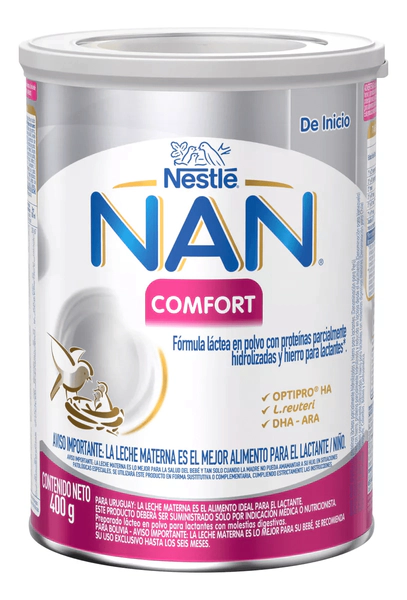 Leche Nan Confort Nestle Lata X 400 Grs