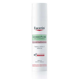 Sérum triple efecto Eucerin DermoPURE Oil Control para manchas post acné x 40 ml