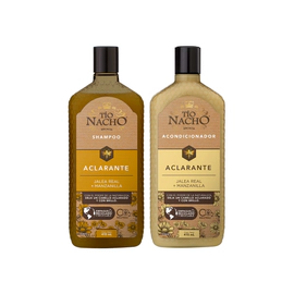 Tío Nacho Aclarante Combo Acondicionador 415ml + Shampoo 415ml