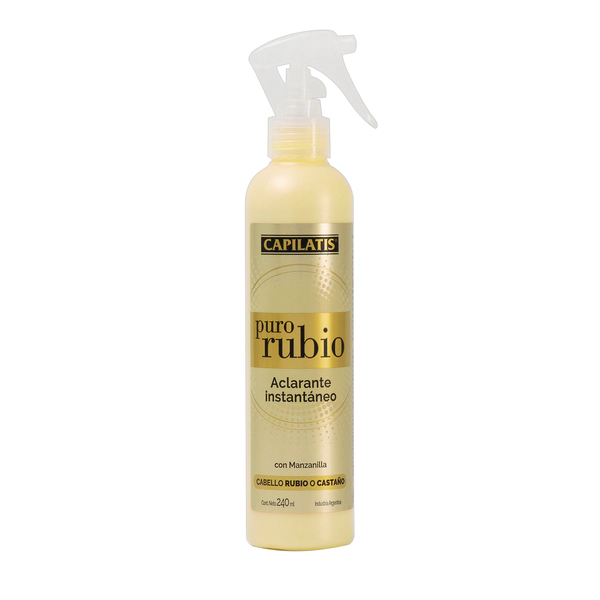 Capilatis Spray Aclarante Instantáneo Puro Rubio 240 Ml